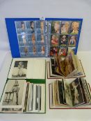 Collection of Marilyn Monroe Postcards and Prints in Four Albums