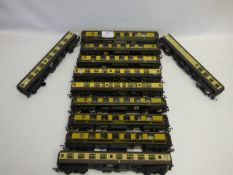 Eleven Pullman Passenger Coaches