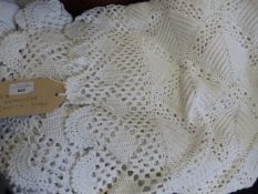 Hand Crocheted Bedspread