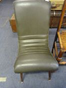 Retro Occasional Chair in Green