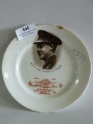 Royal Arsenal Co-operative Society Plate with HRH the Prince of Wales