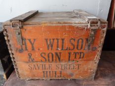 H Y Wilson and Sons Crate