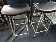 Pair of High Seat Stools
