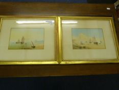 Pair of William Frederick Settle Watercolours