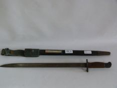 Early Bayonet in Sheath