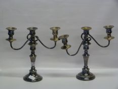 Silver Plated Candelabras