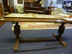 Oak Refectory Table