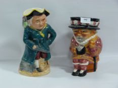 Pair of Large Toby Jugs