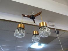 3 Tier Danish Ceiling Light