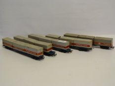 Five Freightliner Container Wagons