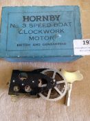 Hornby No.3 Speed Boat Clockwork Motor