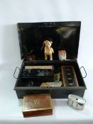 Tin Box with Money Boxes