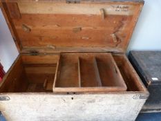 Large Pine Tool Chest
