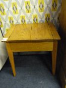 Oak Sewing Table