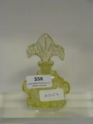 Yellow 50's Scent Bottle