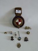 Commercial Motor Users Association Car Badge and Lapel Badges