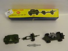 Dinky Toys 697 25Lbs Field Gun Set