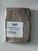 Silver Cigarette Case