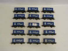 Fifteen Kellogg's Goods Vans