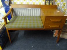 Chippy Heath Furniture Teak Telephone Table