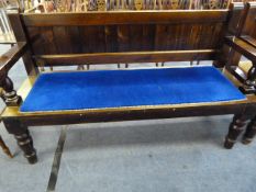Large Pine Pub Bench