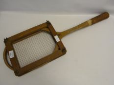 Cadreveber of Paris Tennis Racket Complete with Clamp