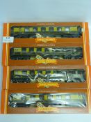 Four Hornby Pullman Coaches