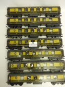 Seven Pullman Coaches