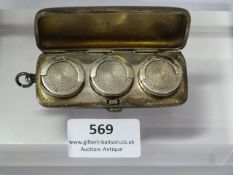 Silver Sovereign Case (Approx 66g)