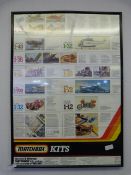 Matchbox Kits Framed Advertisement Poster