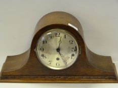 Mahogany Case Napoleon Clock