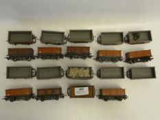 Nineteen Open Trucks