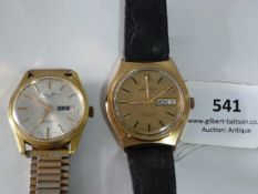 Talis Automatic and a Swiss Emperor Gents Wristwatches