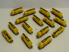 Fifteen Shell Fuel Tanks