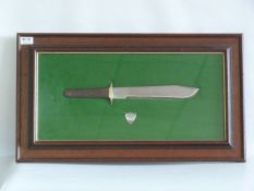 Jim Bowie Knife in Display Case