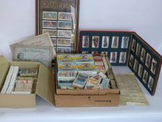 Large Collection of Cigarette Cards
