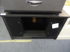 *Black TV Cabinet