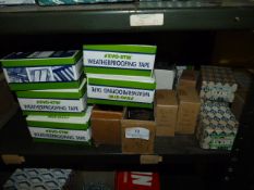 *Five Rolls of Evo-stik Weatherproofing Tape, Self Tapper, Etc