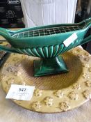 Flower Vase and a POttery Fruit Dish