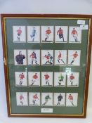 Framed Print of Manchester United Players