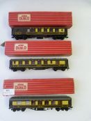 Three Pullman Carriages, Two Aires Carriages and One Car no.79
