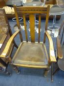 Oak Elbow Chair