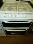 Cannon Four Burner Gas Cooker Over Double Oven