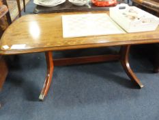Walnut Effect Coffee Table