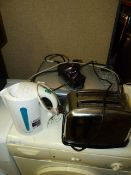 Computer Printer,a Kettle and a Toaster