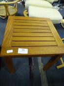Teak Occasional Table