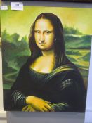 Oil on Canvass of Mona LIsa
