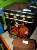 Oriental Tin and a Bakelite Camera