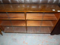 Glazed Sliding Door Shelving Unit