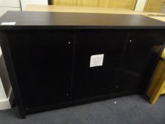 *Black Three Door Sideboard
